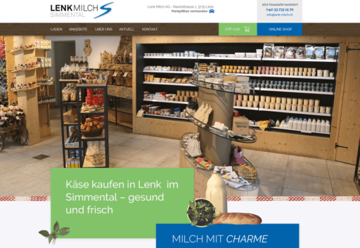 Käse - Lenk Milch AG